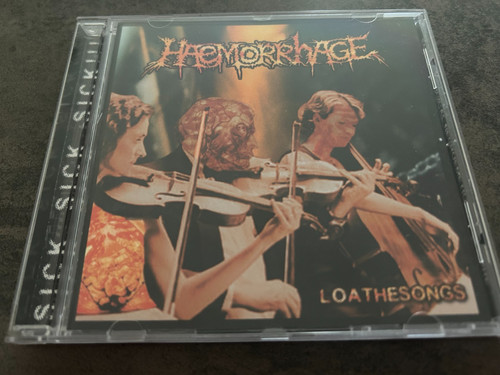 Haemorrhage loathesongs cd - haemorrhage,